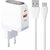 Wall charger  LDNIO A2522C USB, USB-C 30W + MicroUSB cable