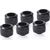 Alphacool Eiszapfen PRO 16mm HardTube Fitting G1 / 4 - Deep Black Sixpack, connection