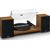 LENCO LS-480WD - RECORD PLAYER WITH BUILT-IN AMPLIFIER AND BLUETOOTH® PLUS 2 EXTERNAL SPEAKERS