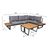 Garden furniture set MALTA module sofa and 2 tables