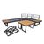 Garden furniture set MALTA module sofa and 2 tables