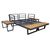 Garden furniture set MALTA module sofa and 2 tables