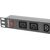 LANBERG POWER STRIP PDU RACK (1U, 16A,2XC19,8XC13)