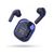 Acefast in -ear wireless headphones TWS Bluetooth blue (T6 sapphire blue)