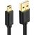 Cable USB 2.0 UGREEN 10355B, male, mini USB, 1m