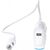Hoco C1 150W Auto 12/24V Ligzdas sadalītājs uz 3 ligzdām + vads + 2x USB 2.4A Melns