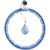 HHM15 HULA HOOP BLUE MAGNETIC AR SVARU + SKAITĪTĀJS HMS