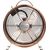 Adler Fan AD 7324 Loft Fan, Number of speeds 2, 50 W, Diameter 20 cm, Copper