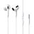 Baseus Earphone Encok H17 in-ear wired earphone with 3.5mm jack wired headphones White (NGCR020002)