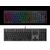 A4Tech FSTYLER FX60H (Neon Backlit) keyboard USB QWERTY Black, Grey