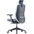 Up Up Athene ergonomic office chair Black, Grey + Blue fabric