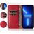 Fusion Magnet Strap книжка чехол + нить для Samsung A536 Galaxy A53 5G красный