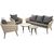 Bello Giardino ANTICO modern furniture made of technorattan 3-person sofa