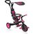 Globber Tricycle and Balance Bike Trike Explorer 4in1 Pink