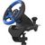 Natec GENESIS SEABORG 350 Black, Blue USB Steering wheel + Pedals Nintendo Switch, PC, PlayStation 4, Playstation 3, Xbox 360, Xbox One