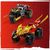 LEGO Ninjago Bitwa samochodowo-motocyklowa między Kaiem a Rasem (71789)