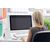Esselte Glass Desktop Whiteboard Easel Nobo Brilliant White 22x30cm