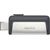 SanDisk pendrive 256GB USB 3.0 / USB-C Ultra Dual Drive Флеш Память