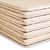 Folding mat made of ecological materials Spokey LUCY (180X60X6MM)