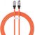 Fast Charging cable Baseus USB-C to Coolplay Series 1m, 20W (orange)