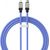 Fast Charging cable Baseus USB-C to Coolplay Series 1m, 20W (purple)