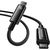 USB-C to USB-C cable Baseus Tungsten Gold 240W 1m (black)
