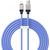 Fast Charging cable Baseus USB-A to Lightning CoolPlay Series 2m, 2.4A (blue)