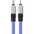 Fast Charging cable Baseus USB-C to Coolplay Series 2m, 20W (purple)