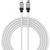 Fast Charging cable Baseus USB-C to Coolplay Series 2m, 20W (white)