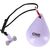 Vingrošanas aplis ar atsvaru OHA02 HULA HOP VIOLET WITH WEIGHT ONE FITNESS