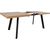 Обеденный стол BRIGIT 159 / 198x84,5x77см светлое дерево