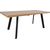 Обеденный стол BRIGIT 159 / 198x84,5x77см светлое дерево