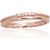Золотое кольцо #1100986(Au-R)_CZ, Красное Золото 585°, Цирконы, Размер: 16.5, 1.43 гр.