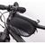 OEM Waterproof bicycle frame bag with a removable phone case black