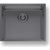 Sink Pyramis Astris 50x40 gun metal