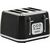 Morphy Richards Verve black 4 slice toaster