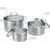 ProfiCook 6-piece cooking pot-set PCKTS1223