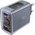Wall charger Acefast A45, 2x USB-C, 1xUSB-A, 65W PD (grey)