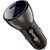 Car Charger Acefast B10 60W, USB-C + USB-C, with display (black) Автомобильные зарядные устройства