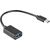 Lanberg AD-OTG-UC-01 USB cable 0.15 m USB 2.0 USB A USB C Black