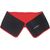 Komplekts HULA HOOP HHW06 BLACK WITH A GRAVITY BALL AND COUNTER HMS + WAIST SUPPORT BR163 RED