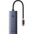 5-in-1 Hub Baseus UltraJoy Series USB-C to HDMI4K@30Hz+3xUSB 3.0+1xPD (grey) USB / Type-C Hub