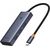 5-in-1 Hub Baseus UltraJoy Series USB-C to HDMI4K@30Hz+3xUSB 3.0+1xPD (grey) USB / Type-C Hub
