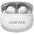 CANYON TWS-8, Bluetooth headset, with microphone, with ENC, BT V5.3 BT V5.3 JL 6976D4, Frequence Response:20Hz-20kHz, battery EarBud 40mAh*2+Charging Case 470mAh, type-C cable length 0.24m, Size: 59*48.8*25.5mm, 0.041kg, white