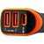CANYON C-08, Universal 3xUSB car adapter, Input 12V-24V, Output DC USB-A 5V/2.4A(Max) + Type-C PD 18W, with Smart IC, Black+Orange with rubber coating, 71*39*26.2mm, 0.028kg