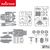 Rastar Radio vadāmā mašīna Konstruktors Ferrari F1 SF1000 1:16 8+ CB46982