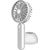 Platinet rechargeable fan 1200mAh, white/grey (45246)