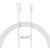 Cable USB do USB-C Baseus Superior 100W 1.5m (white)