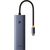 4in1 Hub Baseus  UltraJoy USB-C do 3x USB 3.0 + RJ45 (space grey)