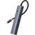 4in1 Hub Baseus  UltraJoy USB-C do 3x USB 3.0 + RJ45 (space grey)